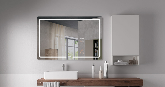 Specchio da bagno intelligente
