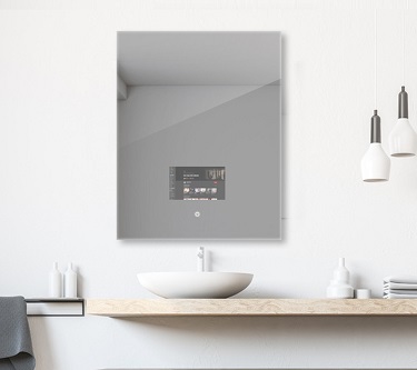 Specchio intelligente retroilluminato con sistema operativo Android 11