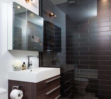 Mobiletto specchio da bagno intelligente personalizzato