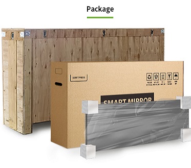 L'imballaggio dello specchio da allenamento Amazon per il fitness